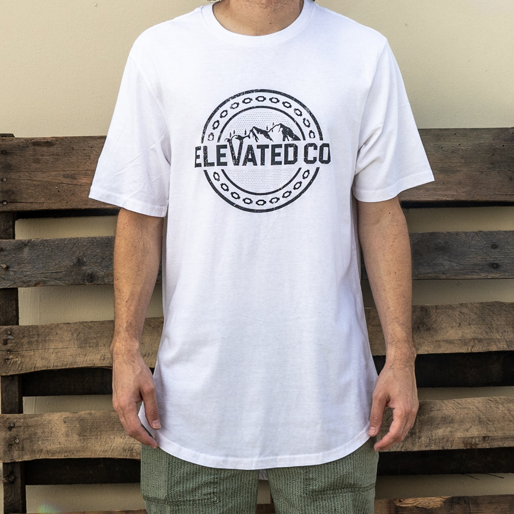 Elevated Scoop Tee - White (SOLD OUT)
