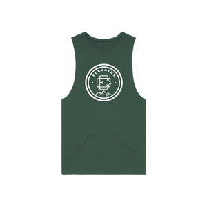Elevated Mens Tank Top - Green Mountain OG